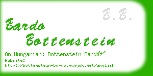 bardo bottenstein business card